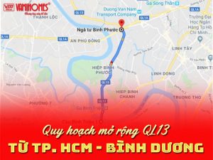 Quốc lộ 13 đóng vai trò như một tuyến đường chính, là điểm nối giữa thành phố Hồ Chí Minh và Bình Dương, với quãng đường đi qua tỉnh Bình Phước.