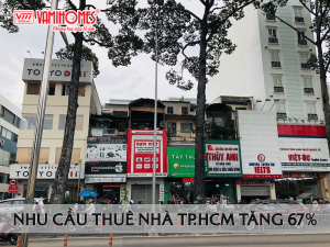 Nhu cầu thuê nhà mặt tiền TP.HCM tăng hơn 65% trong tháng 7