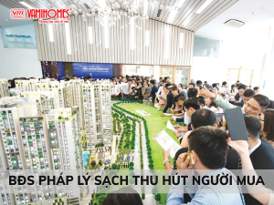 Bất động sản pháp lý sạch, tiến độ nhanh thu hút người mua