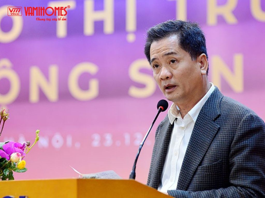 Hình ảnh ông Nguyễn Văn Đính, Phó chủ tịch Hiệp hội bất động sản Việt Nam (VNREA)