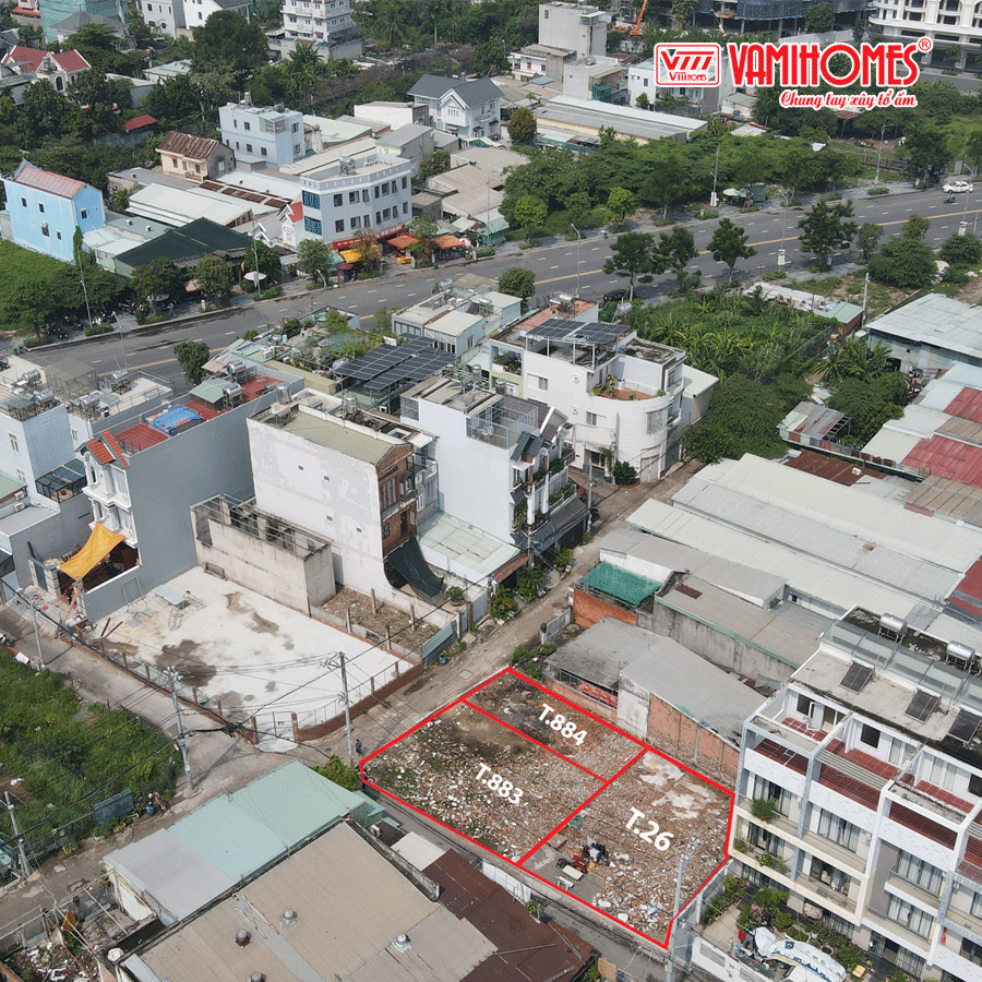 Đất nền đường Đinh Thị Thi có hỗ trợ giấy phép xây dựng.