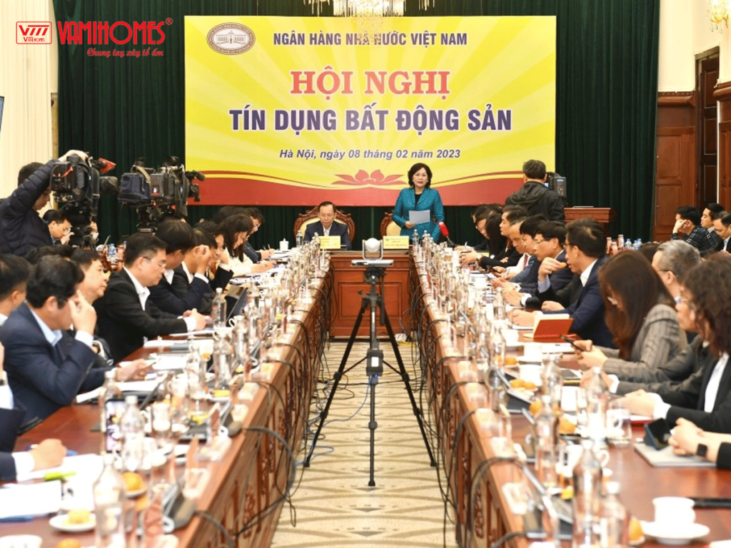 Việt Nam tổ chức hội nghị Tín dụng bất động sản nhằm tìm giải pháp gỡ khó cho thị trường. Ảnh minh họa. ﻿