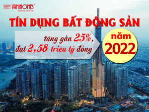 NĂM 2022: TÍN DỤNG BẤT ĐỘNG SẢN TĂNG ĐẾN 25% - ĐẠT KỶ LỤC GIAI ĐOẠN 2018 - 2022.