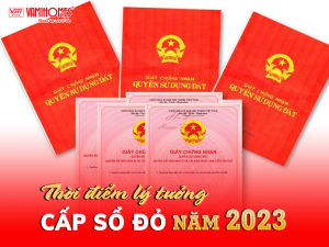 TẠI SAO NĂM 2023 LÀ THỜI ĐIỂM LÝ TƯỞNG ĐỂ LÀM SỔ ĐỎ?