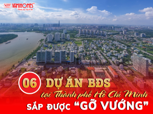 6 DỰ ÁN TẠI THÀNH PHỐ HỒ CHÍ MINH ĐƯỢC HOREA ĐỀ XUẤT GỠ VƯỚNG.