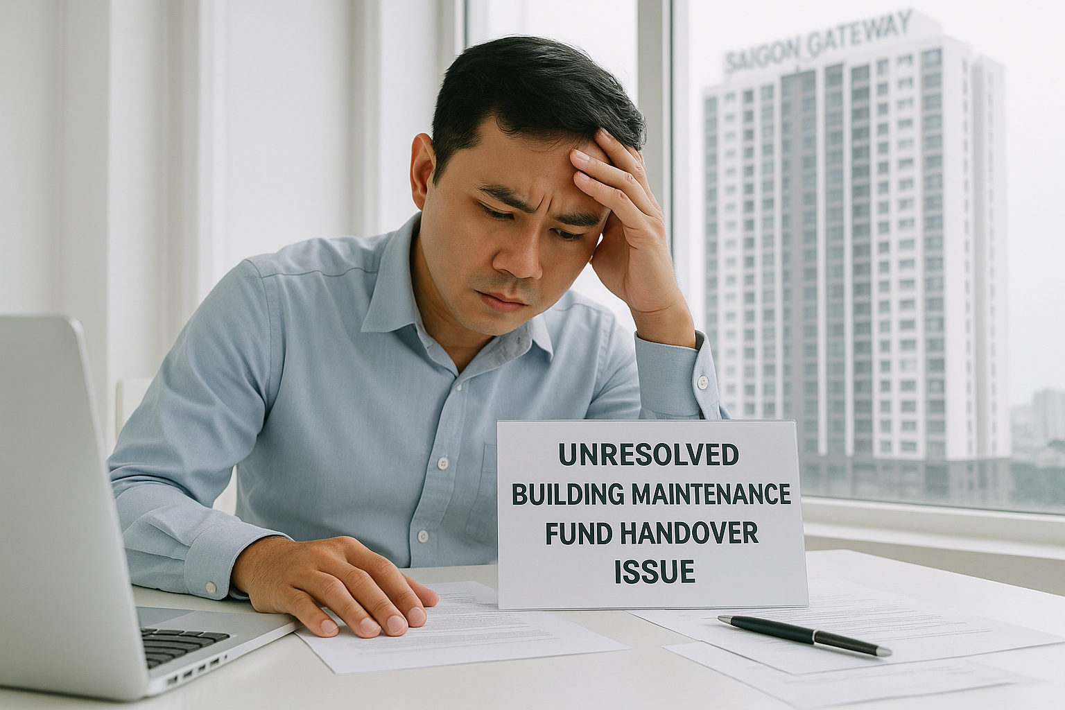 Cưỡng chế, bàn giao kinh phí bảo trì chung cư tại dự án Saigon Gateway