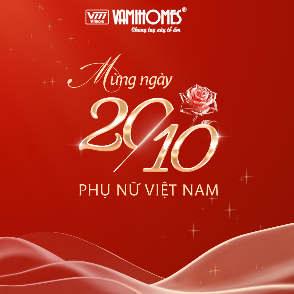 Vamihomes Chúc mừng Ngày Phụ nữ Việt Nam 20/10/2025
