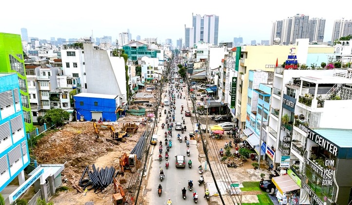 Dự án metro số 2 đã hoàn thành giải phóng mặt bằng