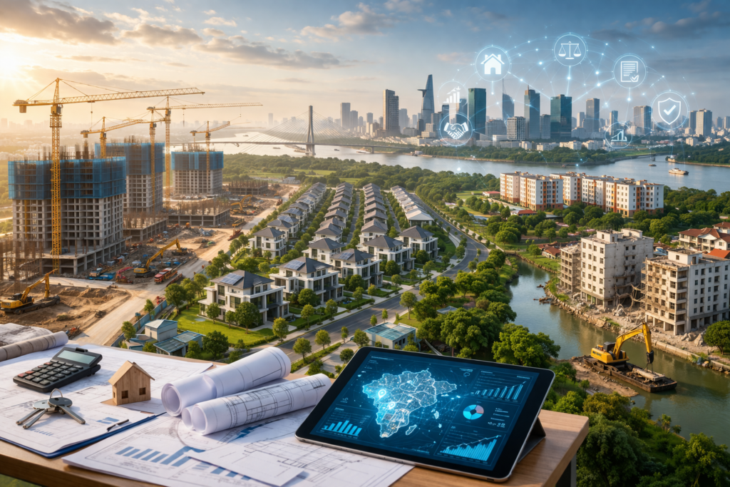 Dữ liệu số và quy hoạch minh bạch đang trở thành công cụ quan trọng giúp thị trường vận hành hiệu quả