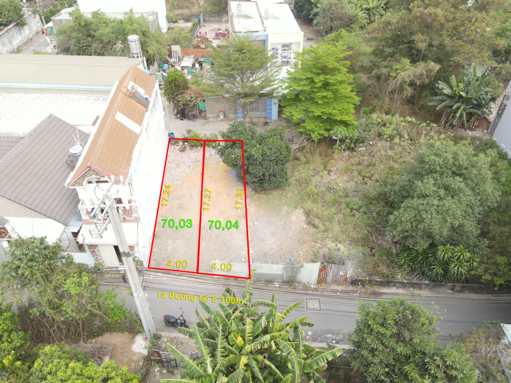 Vị trí 2 lô đất tiềm năng