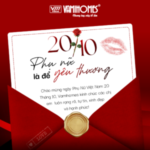 Vamihomes chúc mừng ngày Phụ Nữ Việt Nam 20/10