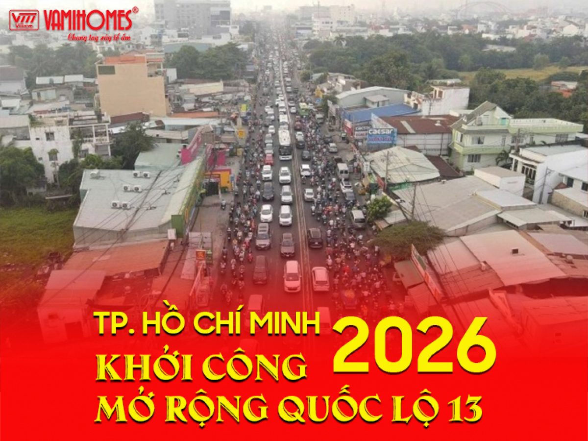 Đoạn Quốc lộ 13 dài 6 km, từ cầu Bình Triệu đến Vĩnh Bình, dự kiến được mở rộng lên 60 m vào năm 2026 và hoàn thành vào năm 2028. Dự án nhằm giải quyết tình trạng ùn tắc giao thông tại cửa ngõ Đông Bắc TP HCM.