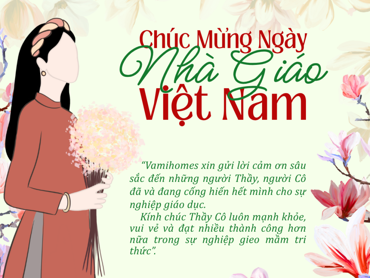 Vamihomes chúc mừng Ngày Nhà giáo Việt Nam 2011